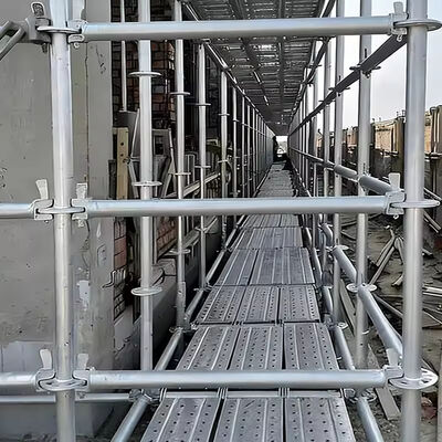 Stable Hot-dip Galvanized Series 2500MM Ringlock Socket Support System for Large Industrial Installation